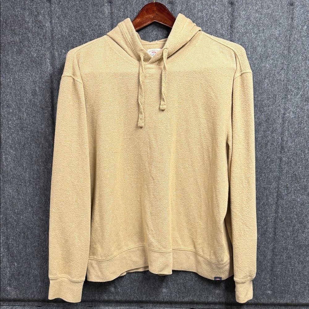 Faherty Beige Knit Sweater